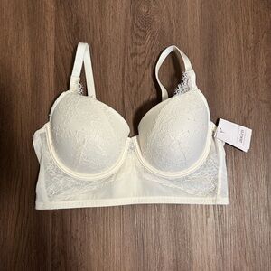 Auden White Lace Bra